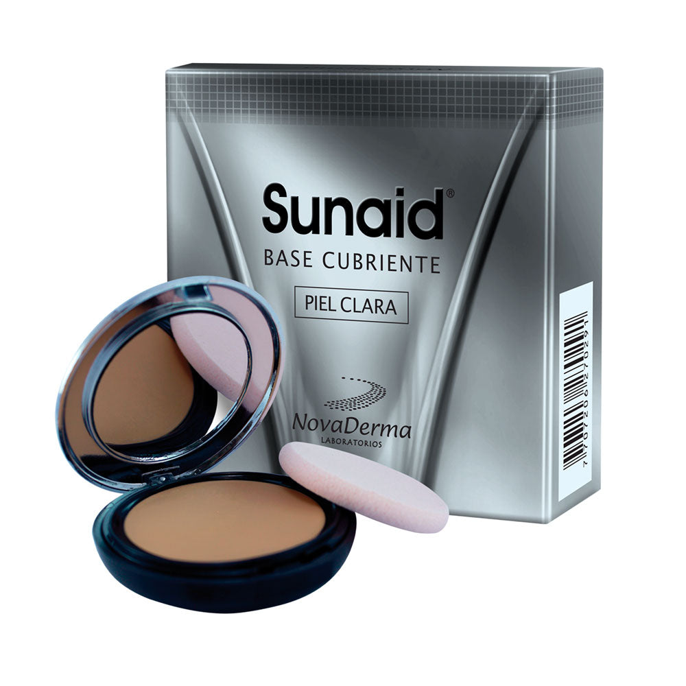 SUNAID BASE CUBRIENTE PIEL CLARA CAJA 13 G