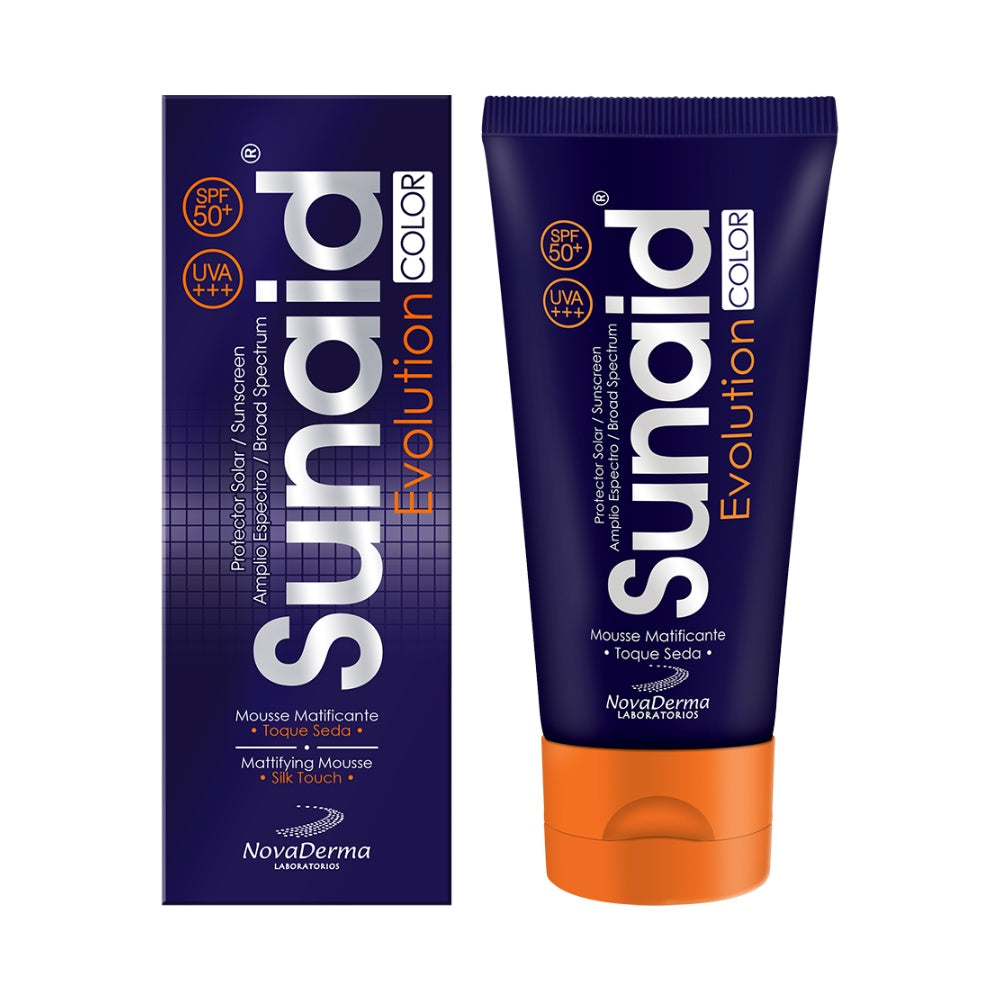 SUNAID EVOLUTION COLOR SPF 50+ CAJA 40 G