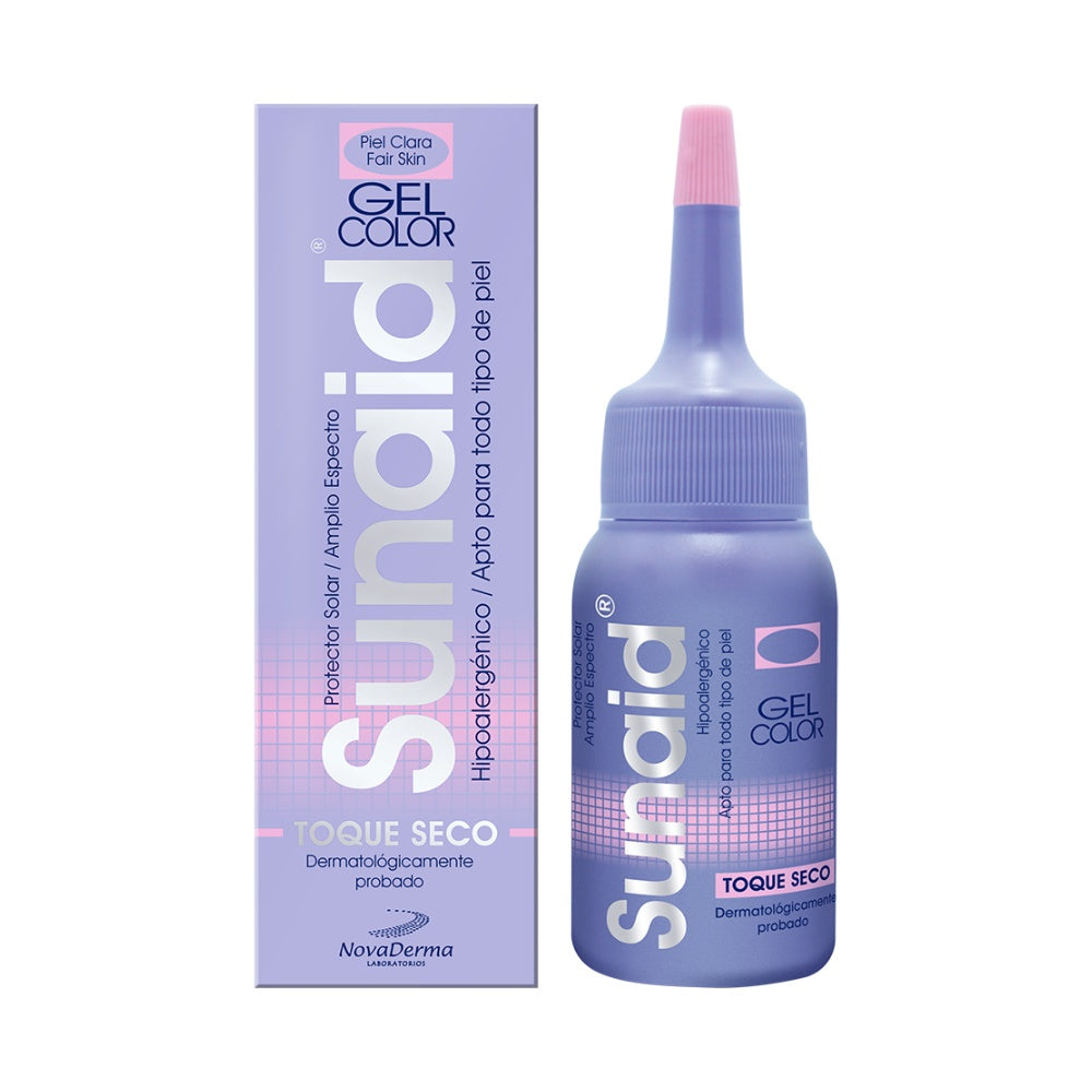 SUNAID GEL COLOR PIEL CLARA CAJA 30 G