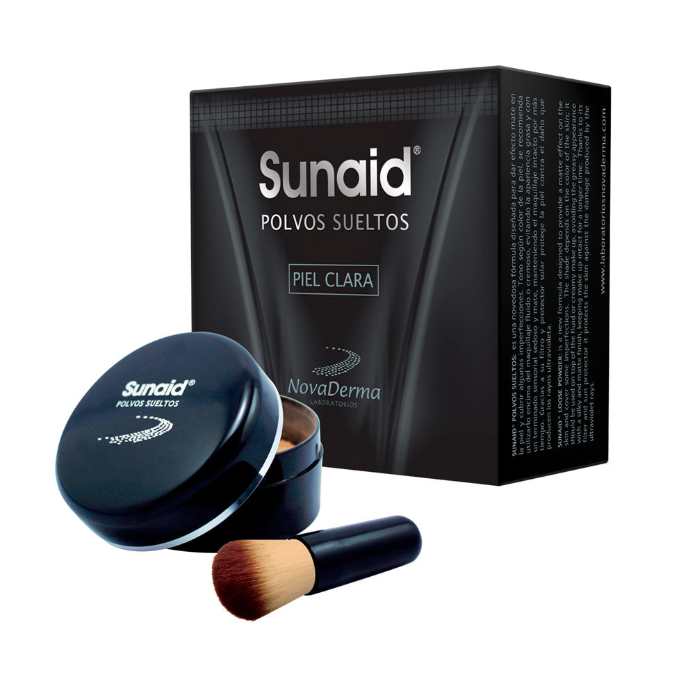 SUNAID PIEL CLARA POLVO SUELTO CAJA 35 G