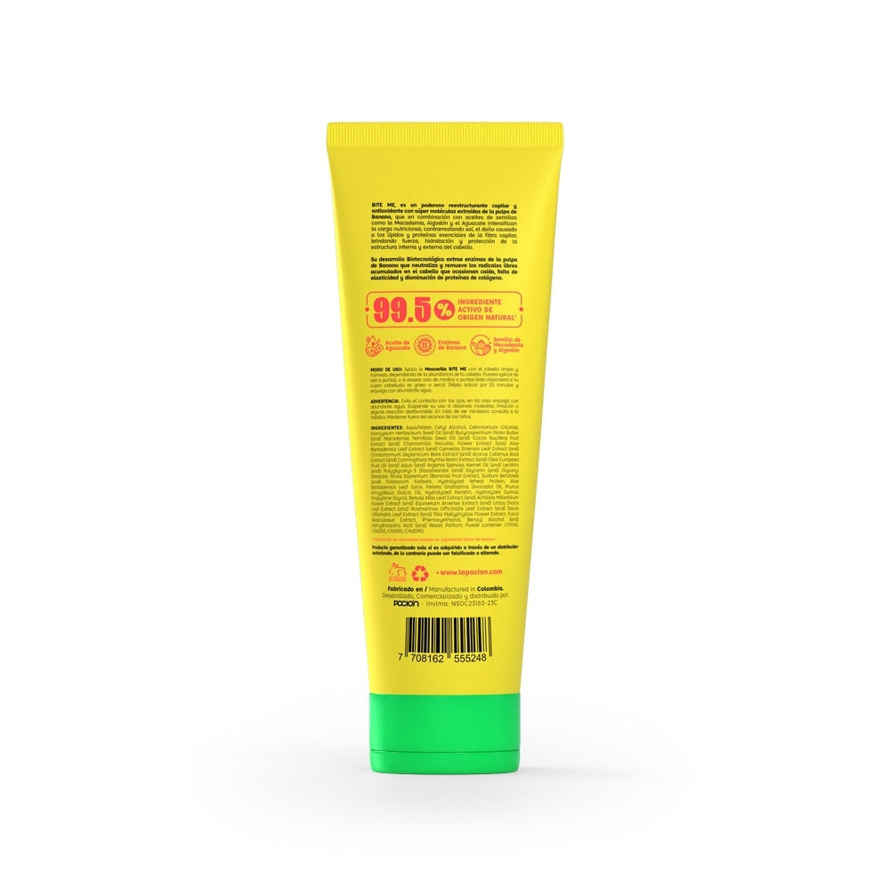 SUPLEMENTO CAPILAR BITE ME BANANO LA POCION TUBO 250 ML
