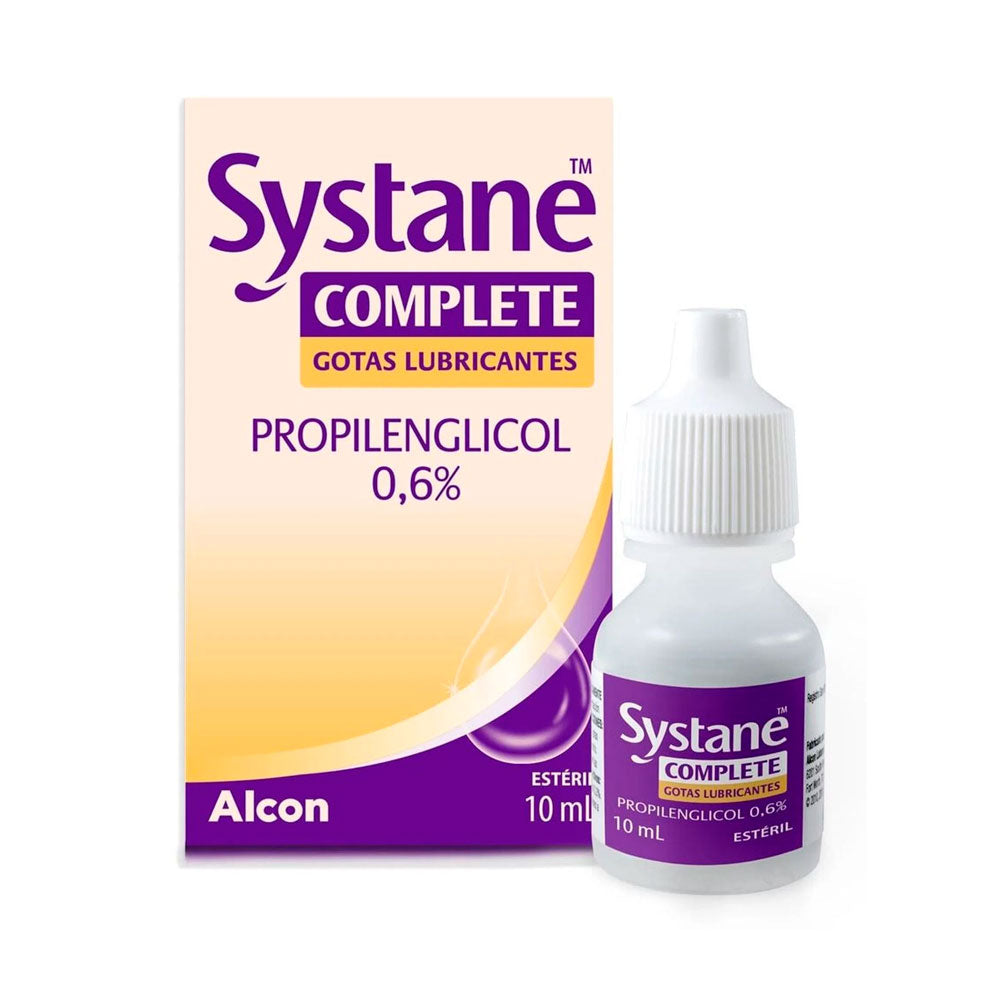 SYSTANE COMPLETE GOTAS OFTALMICAS 0.6 % CAJA 10 ML