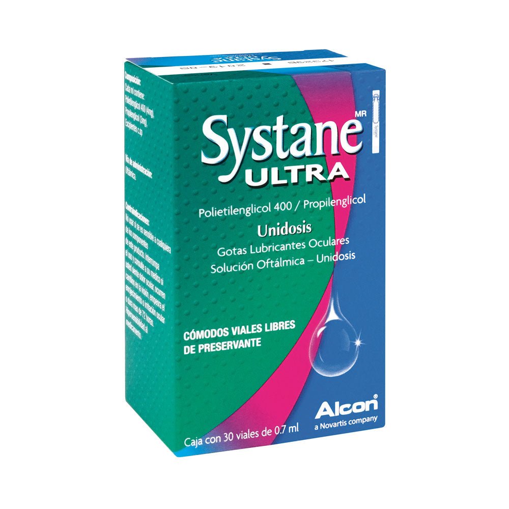 SYSTANE ULTRA VIAL OFTALMICO CAJA X 30 UNDS