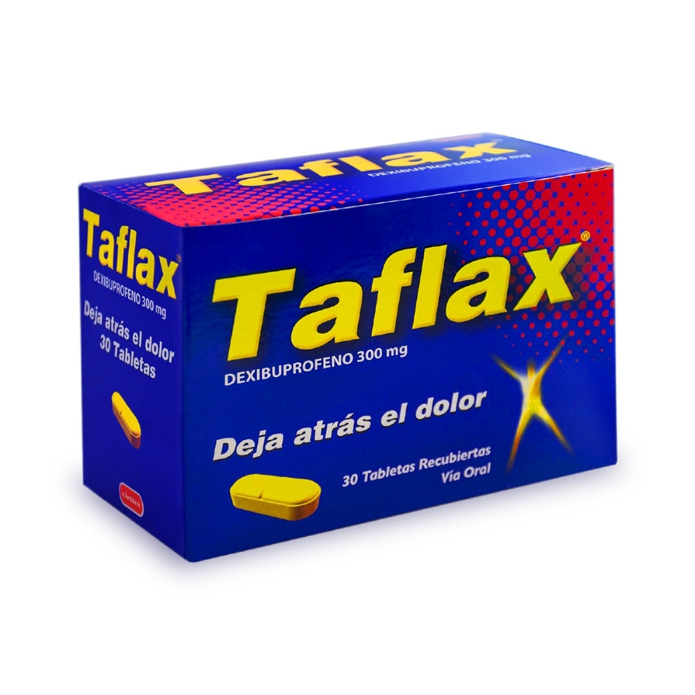 TAFLAX TABLETAS RECUBIERTAS 300 MG CAJA X 30 UNDS