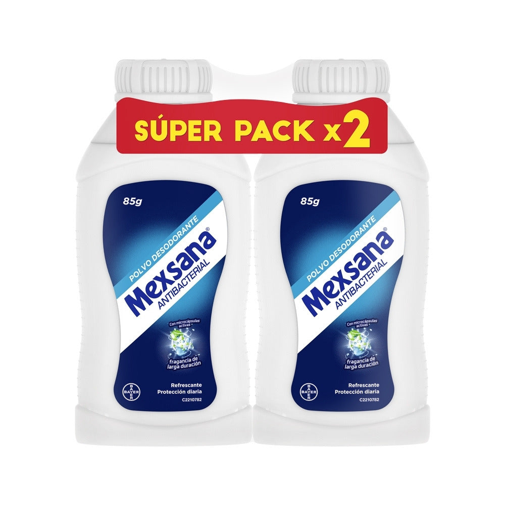 TALCO MEXSANA SUPERPACK 85G X 2 UNDS