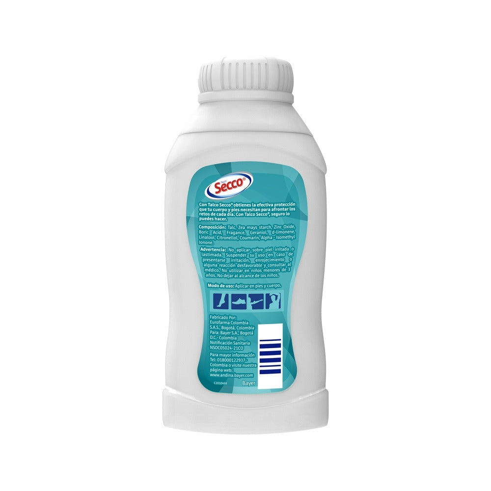 TALCO SECCO MEDICADO FRASCO 90 G