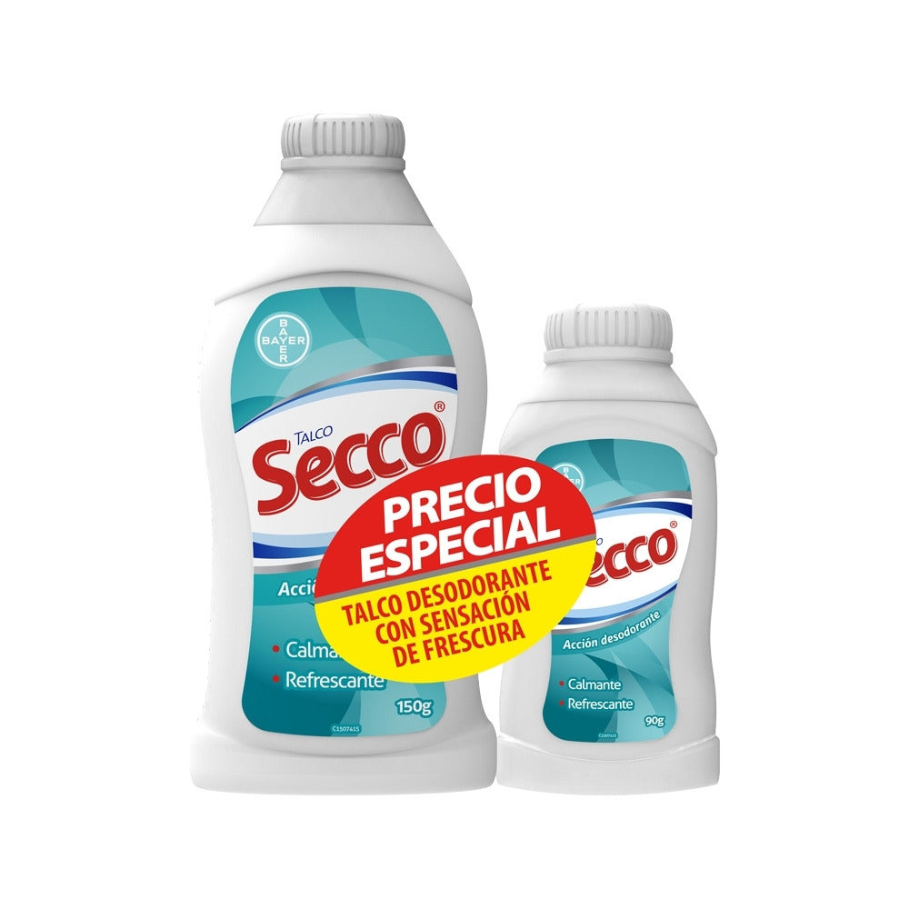 TALCO SECCO P. ESPECIAL FRASCO 150G + 90G