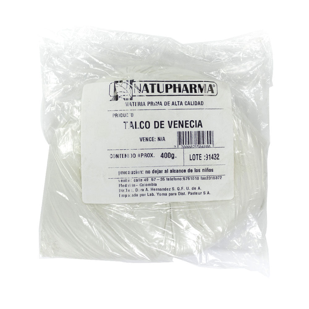 TALCO VENECIA POLVO YOMA BOLSA 400 G