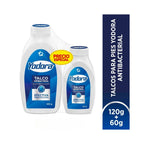 TALCO YODORA P.E FRASCO 120+60 G
