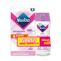 TAMPONES NOSOTRAS CON APLIC SUPER X8+ JABON INTIMO SENSITIVE FRASCO 130 ML