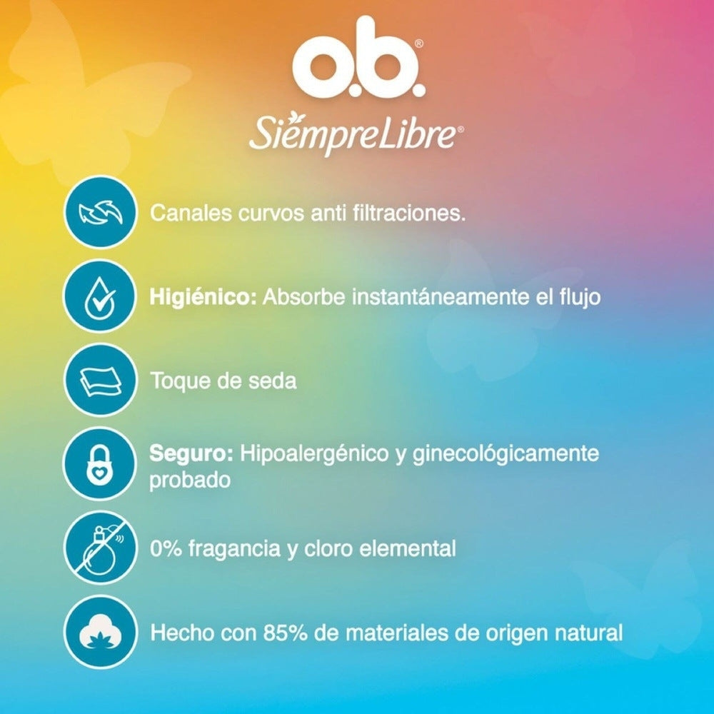 TAMPONES OB ORIGINAL MEDIO CAJA X 8 UNDS