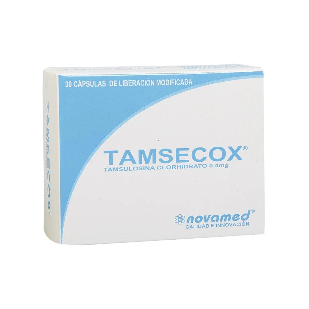 TAMSECOX CAPSULAS 0.4 MG CAJA X 30 UNDS