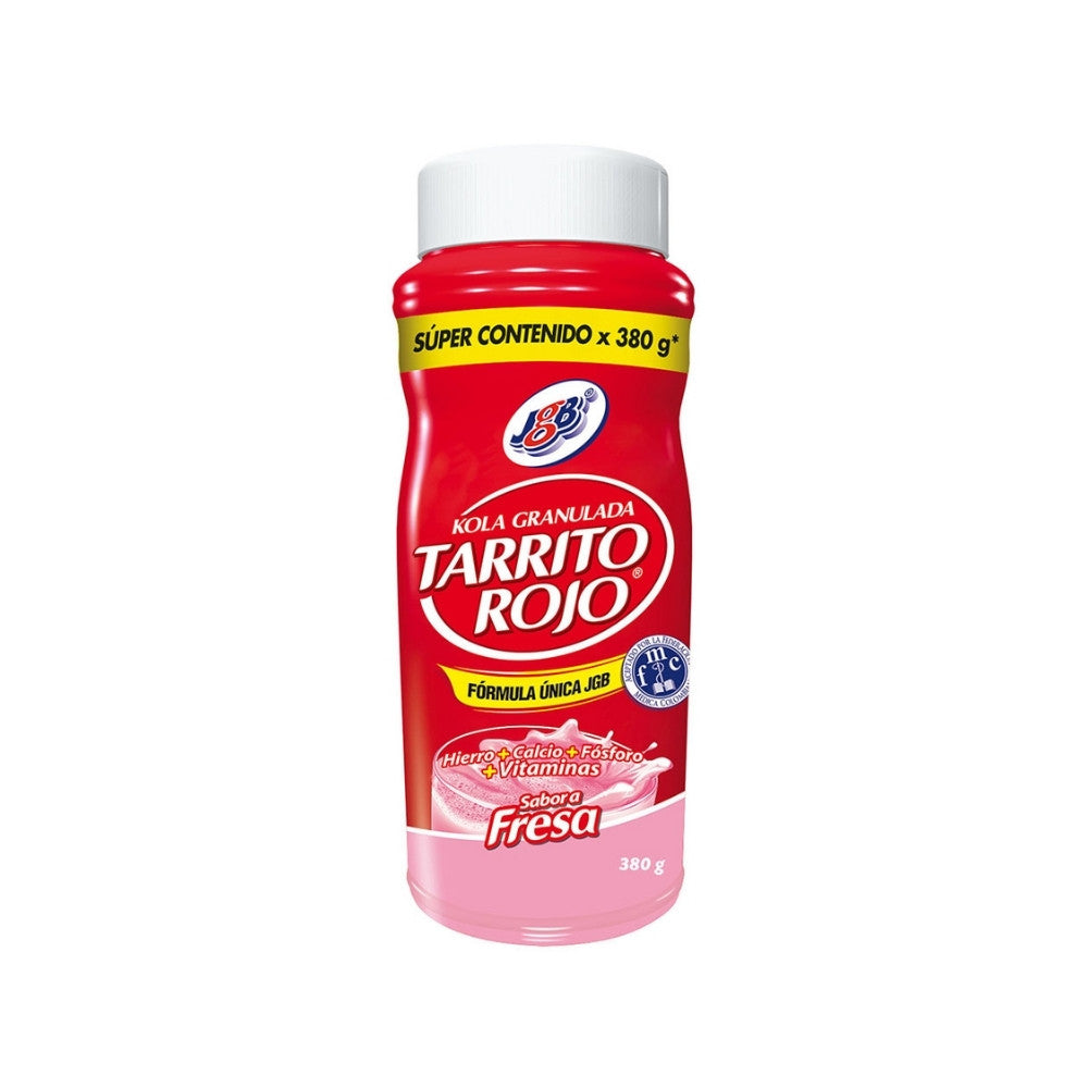 TARRITO ROJO KOLA JGB GRANULADA FRESA FRASCO 380 G