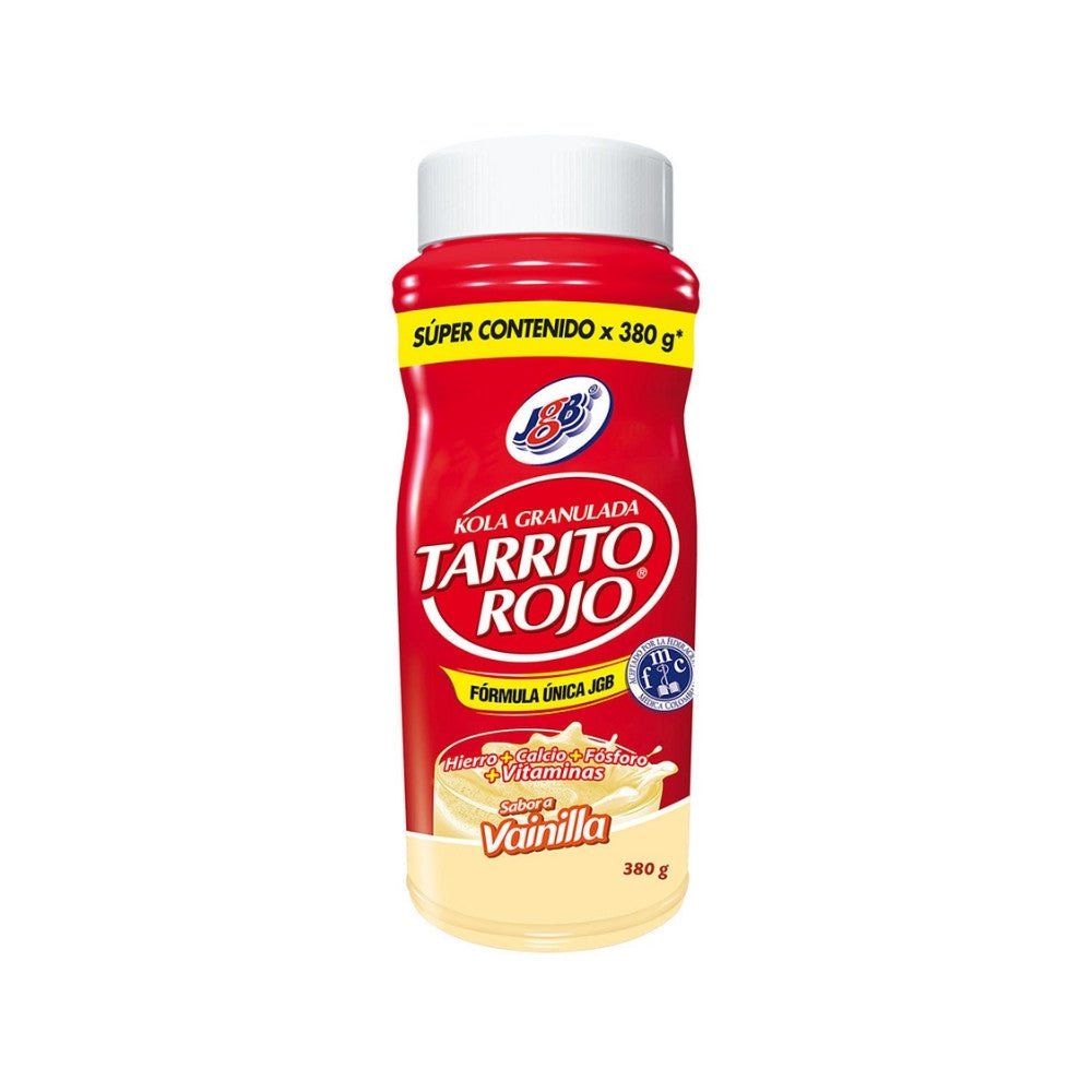TARRITO ROJO KOLA JGB GRANULADA VAINILLA FRASCO 380 G