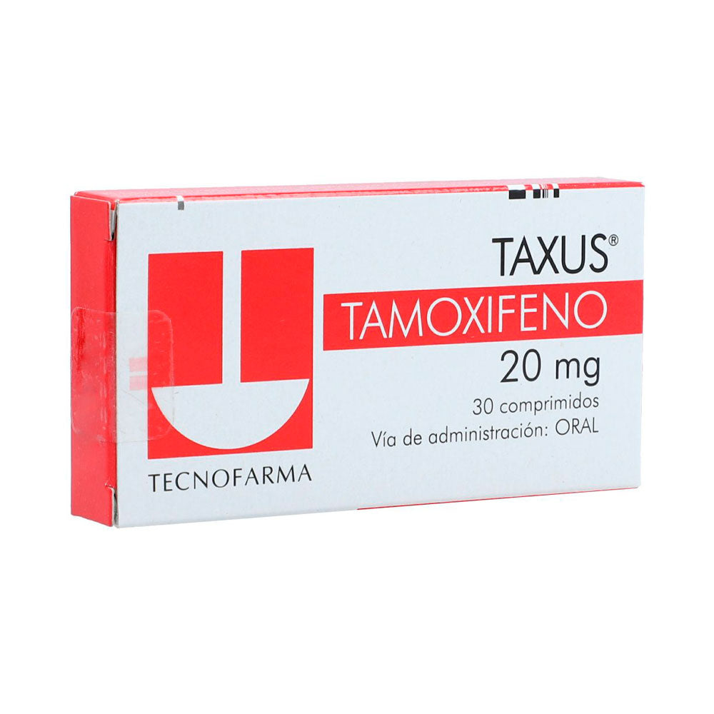 TAXUS COMPRIMIDOS 20 MG CAJA X 30 UNDS