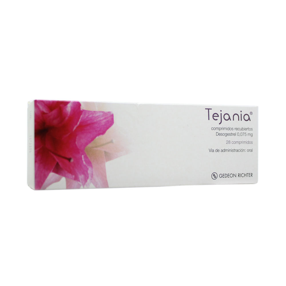 TEJANIA (RG) TABLETAS 0.075 MG CAJA X 28 UNDS