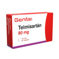 TELMISARTAN GENFAR (RG) TABLETAS 80 MG CAJA X 30 UNDS