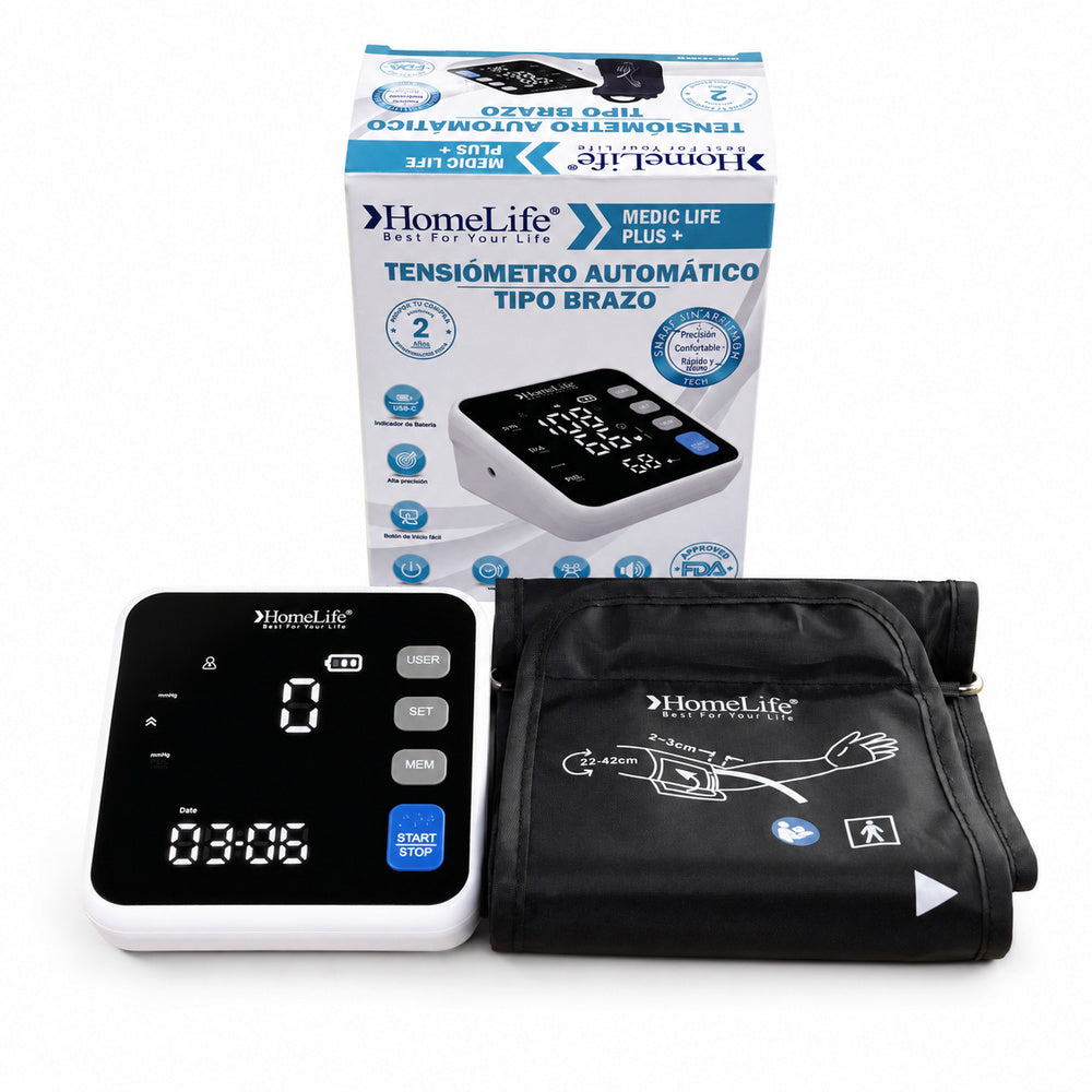 TENSIOMETRO HOMELIFE MEDIC LIFE PLUS CAJA X 1 UND