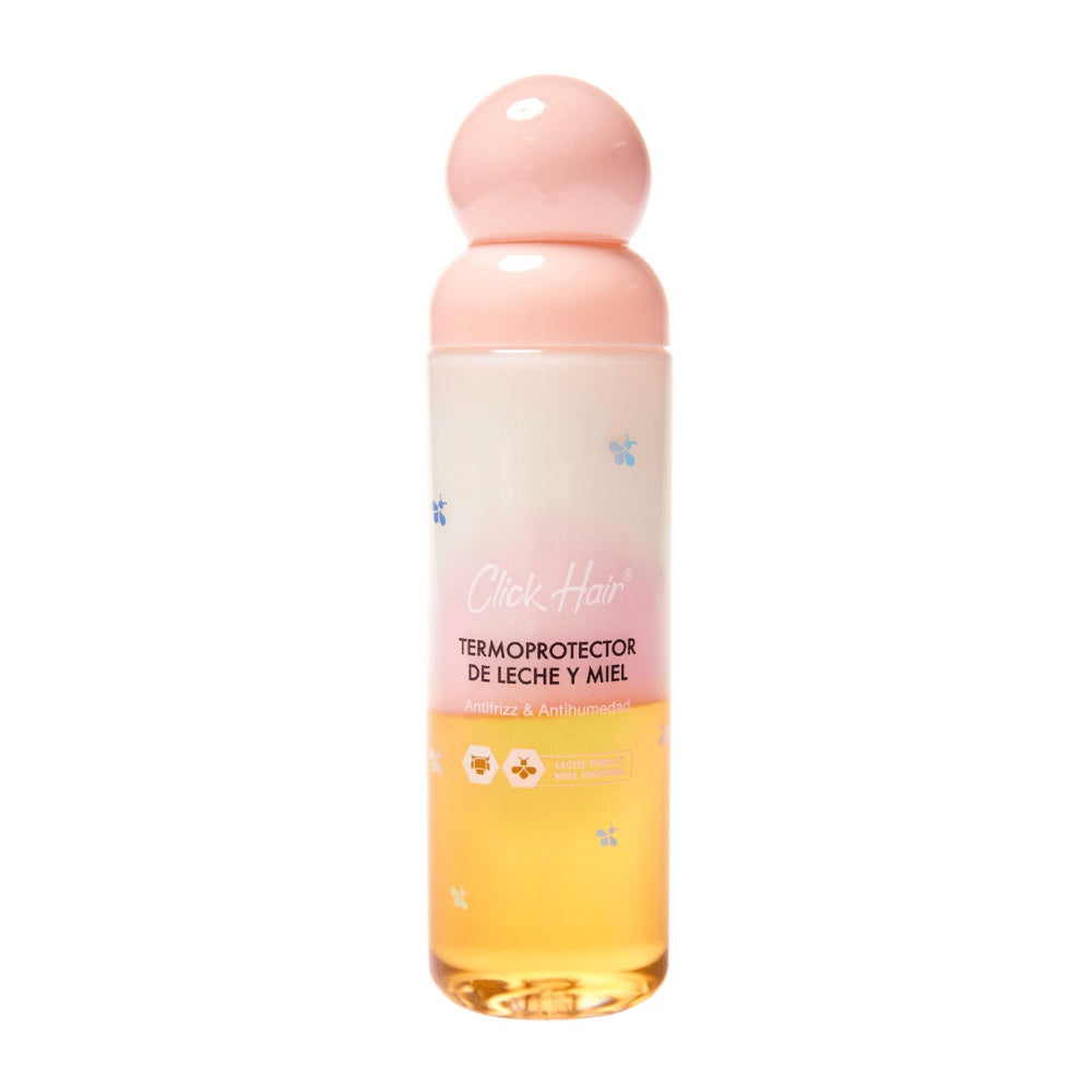TERMOPROTECTOR CLICK HAIR BIFASICO LECHE Y MIEL SPRAY 150 ML