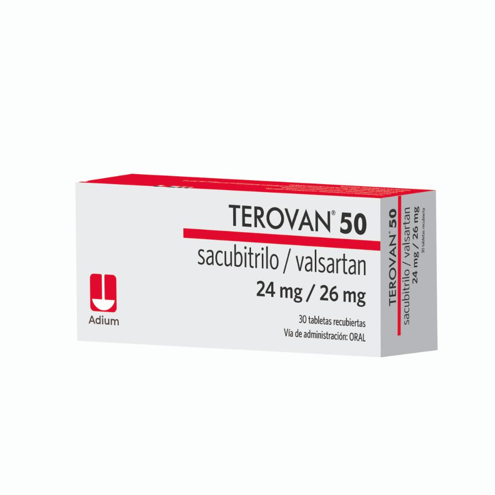 TEROVAN (RG) TABLETAS 50 MG CAJA X 30 UNDS