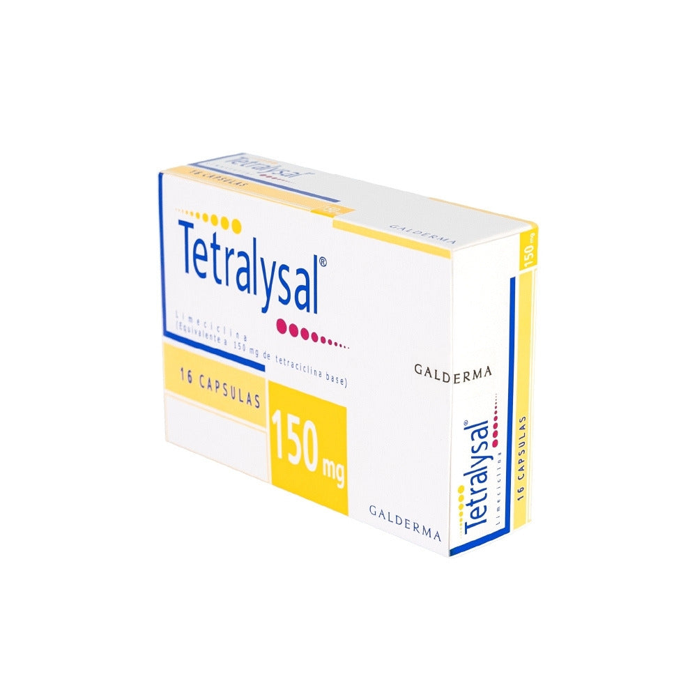TETRALYSAL CAPSULAS 150 MG CAJA X 16 UNDS