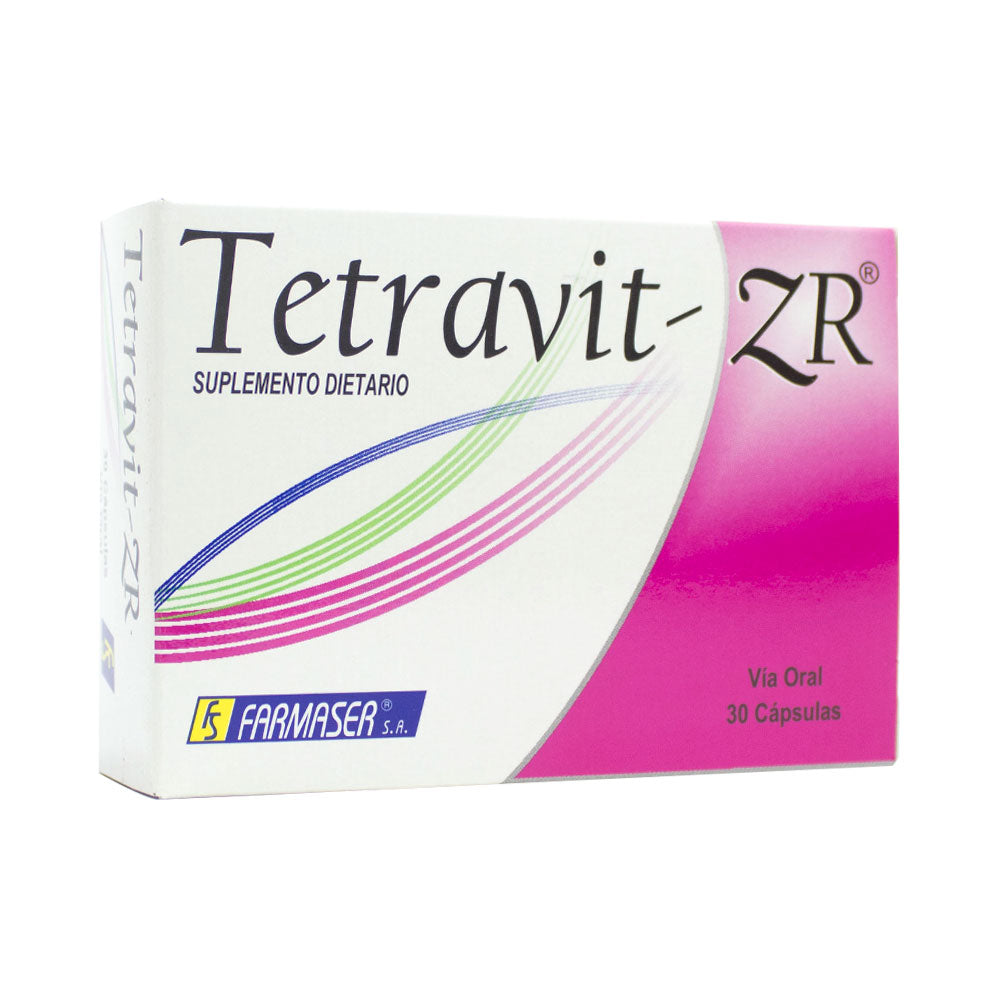 TETRAVIT ZR CAPSULAS CAJA X 30 UNDS