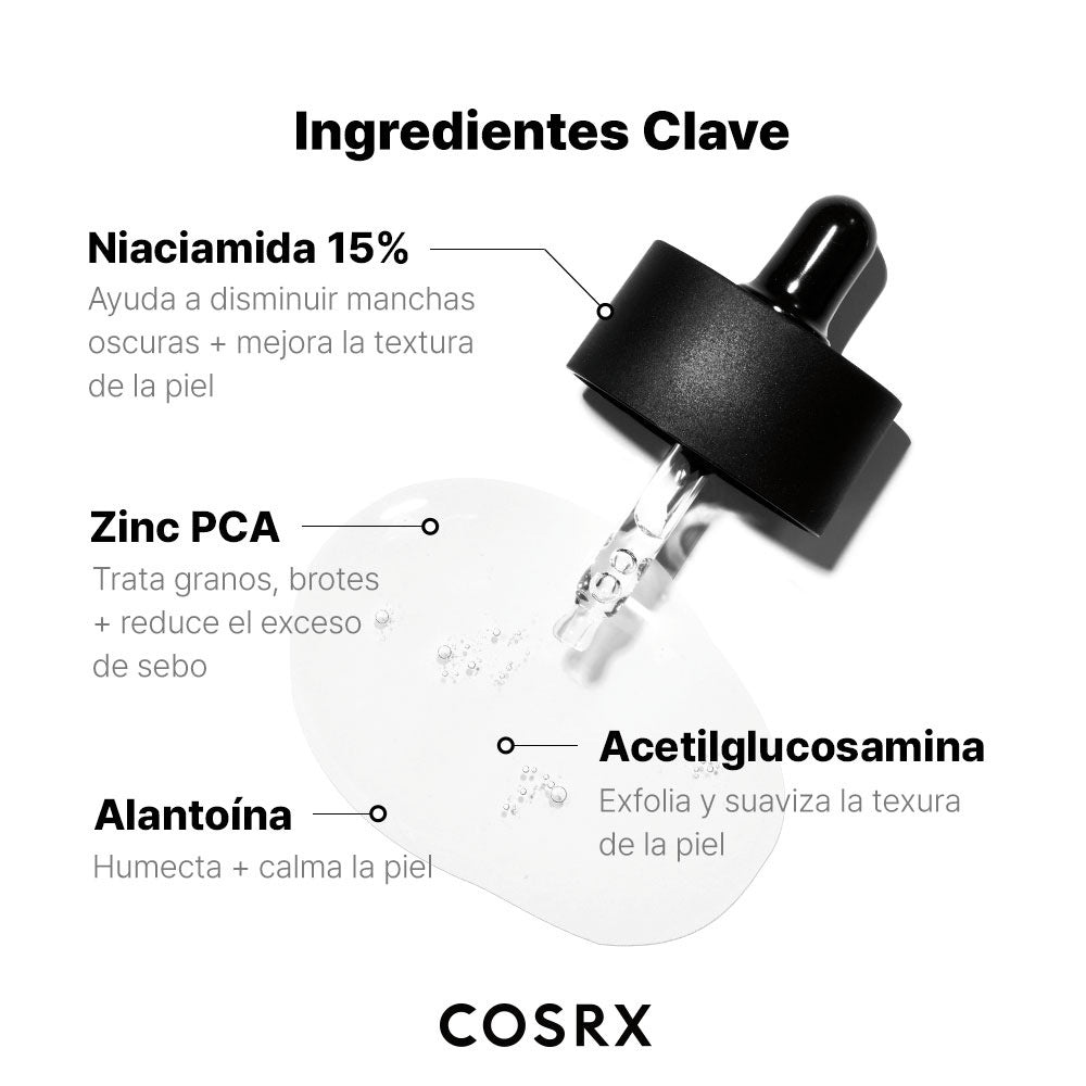 THE NIACINAMIDE 15 COSRX SERUM FRASCO 20 ML