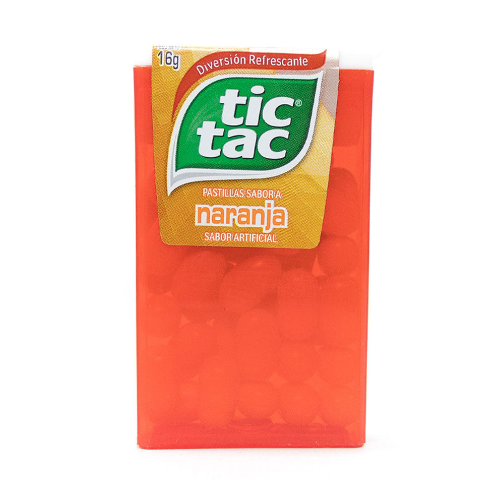 TIC TAC PASTILLAS NARANJA CAJA 16 G