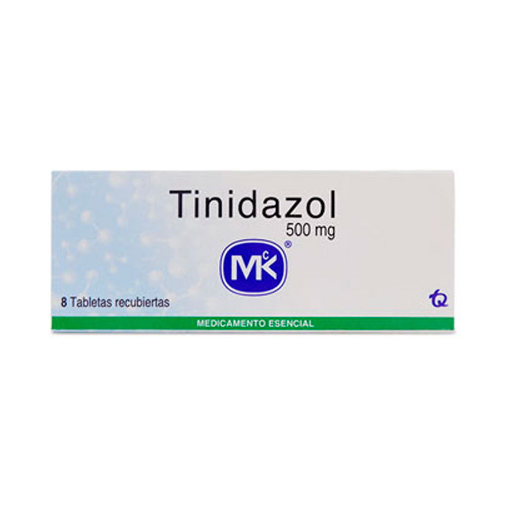 TINIDAZOL MK TABLETAS 500 MG CAJA X 8 UNDS