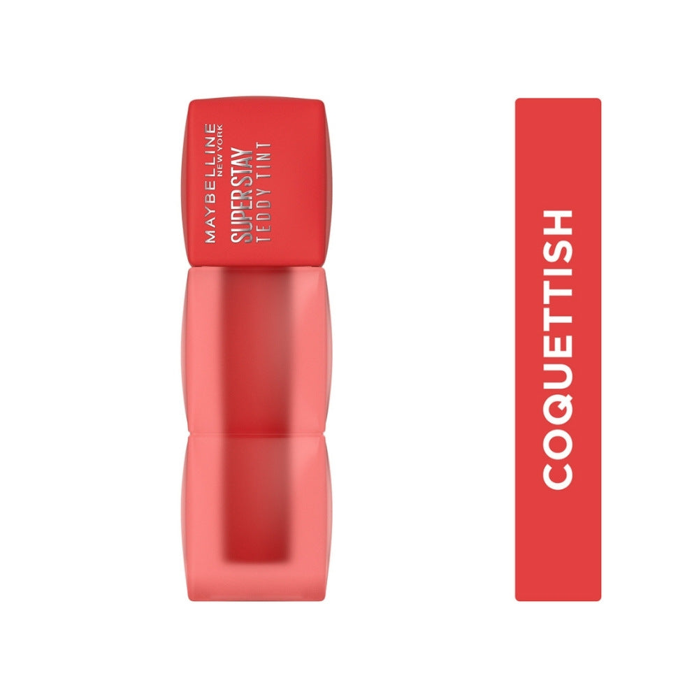 TINTA DE LABIOS MAYBELLINE SUPER STAY TEDDY TINT COQUETTISH 5 ML