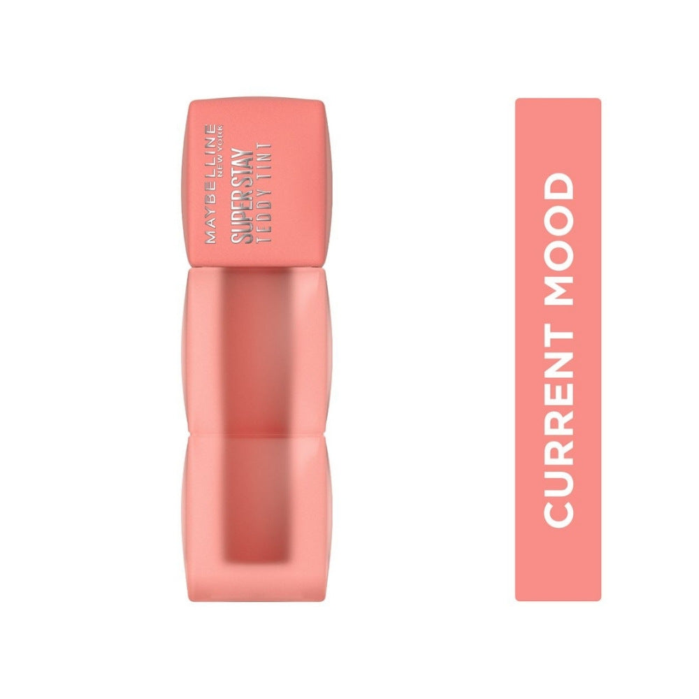 TINTA DE LABIOS MAYBELLINE SUPER STAY TEDDY TINT CURRENT MOOD 5 ML