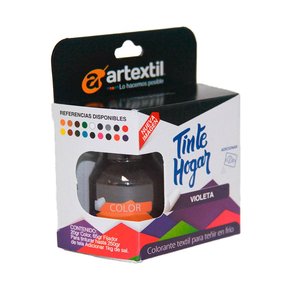 TINTE HOGAR FRIO VIOLETA CAJA X 1 UND