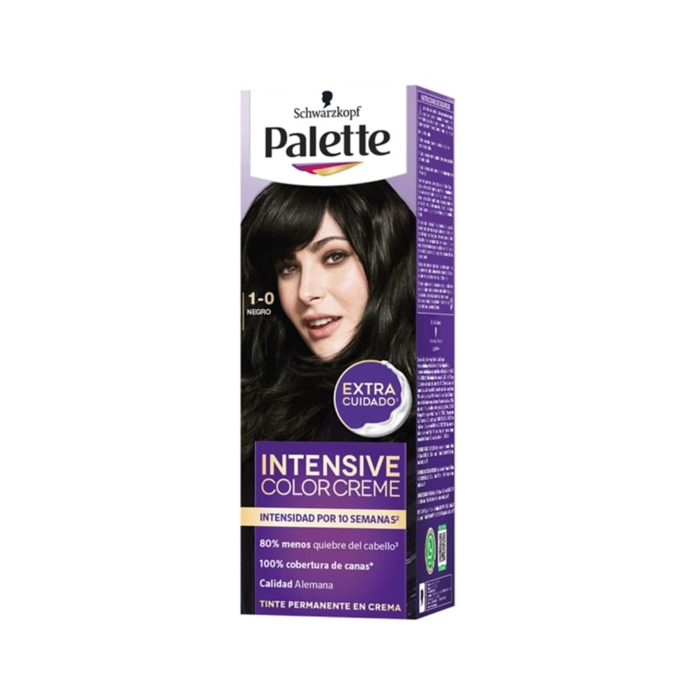 TINTURA PALETTE 1-0 NEGRO CAJA 50 ML