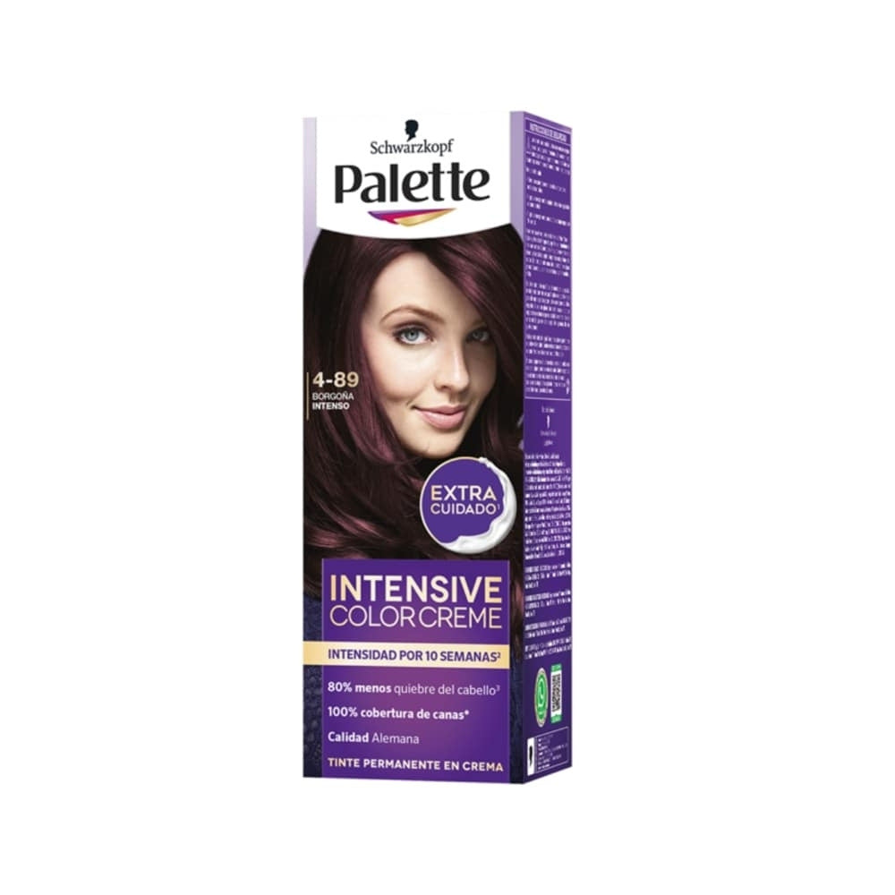 TINTURA PALETTE 4-89 BORGOÑA INTENSO CAJA 50 ML