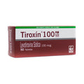 TIROXIN TABLETAS 100 MCG CAJA X 50 UNDS
