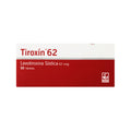 TIROXIN TABLETAS 62 MCG CAJA X 50 UNDS