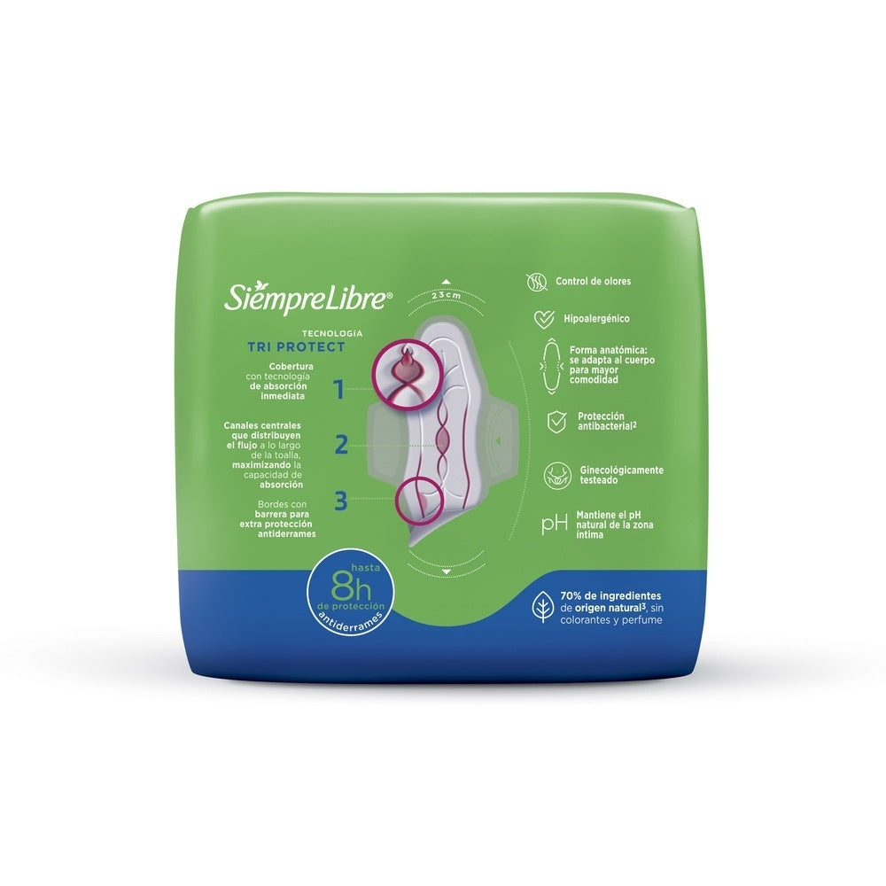 TOALLAS STAYFREE ADAPT PLUS ULTRADELG BOLSA X 12 UNDS