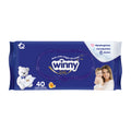 TOALLITAS WINNY AVENA/MIEL BOLSA X 40 UNDS