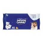 TOALLITAS WINNY AVENA/MIEL BOLSA X 40 UNDS