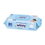 TOALLITAS WINNY SENSITIVE BOLSA X 80 UNDS