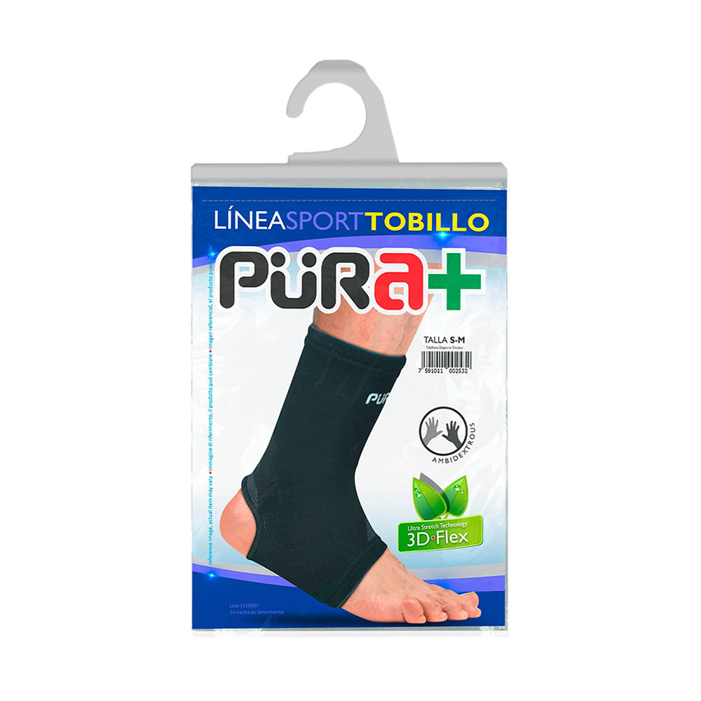 TOBILLERA LATEX TALLA S-M DISPOSITIVO MEDICO BOLSA X 1 UND