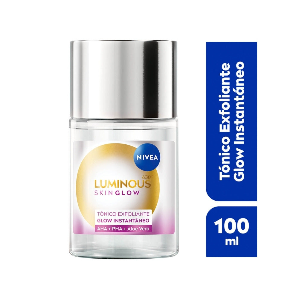 TONICO EXFOLIANTE NIVEA LUMINOUS GLOW INSTANTANEO CAJA 100 ML