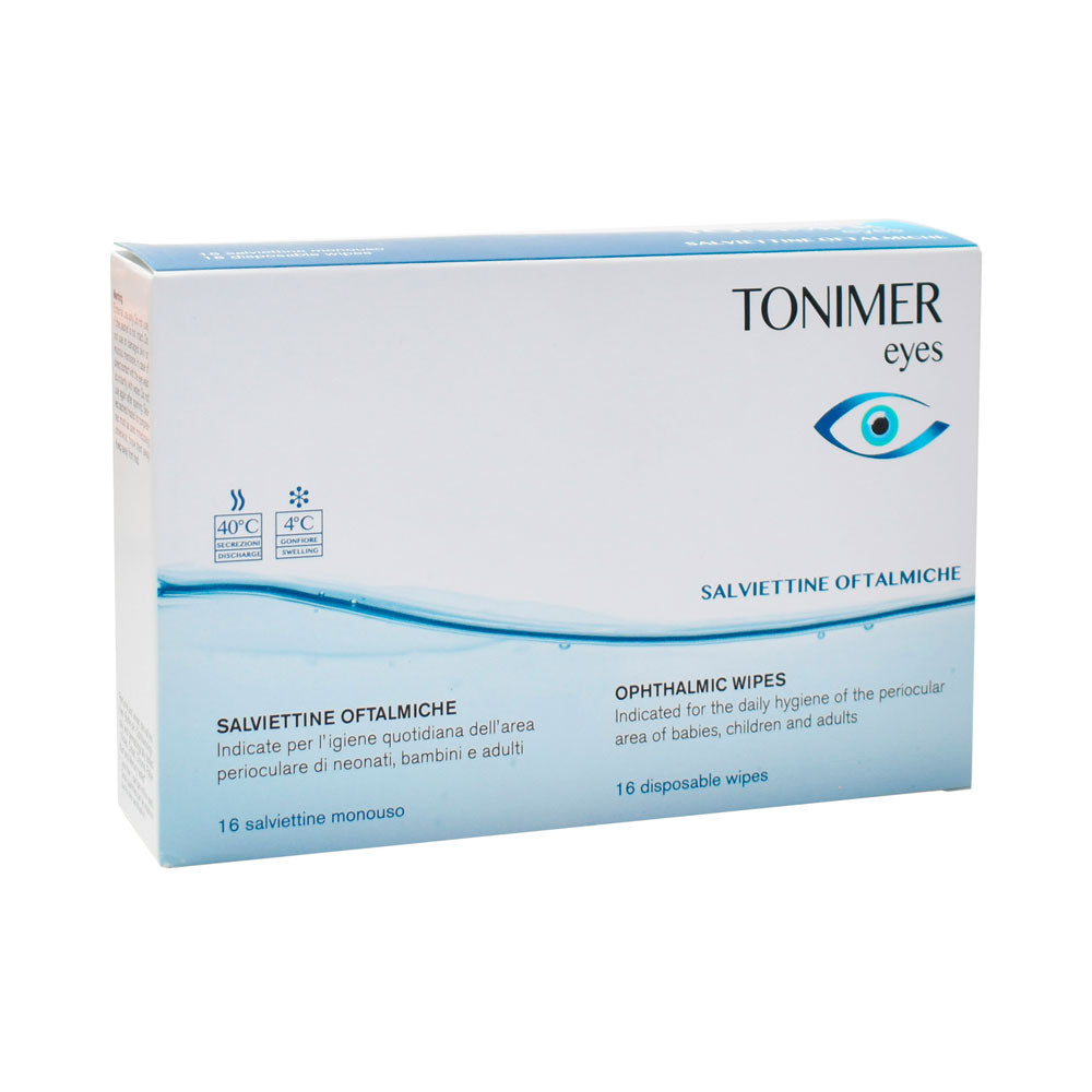 TONIMER EYES TOALLITAS OFTALMICAS CAJA X 16 SACHETS