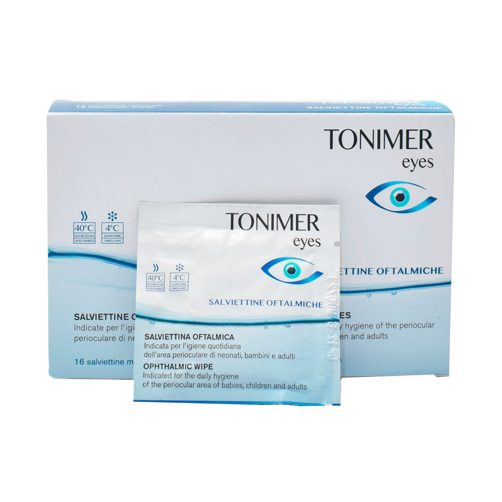 TONIMER EYES TOALLITAS OFTALMICAS CAJA X 16 SACHETS