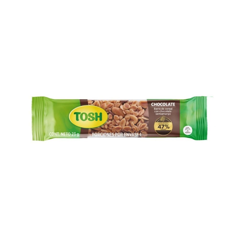 TOSH BARRA CHOCOLATE BOLSA 23 G