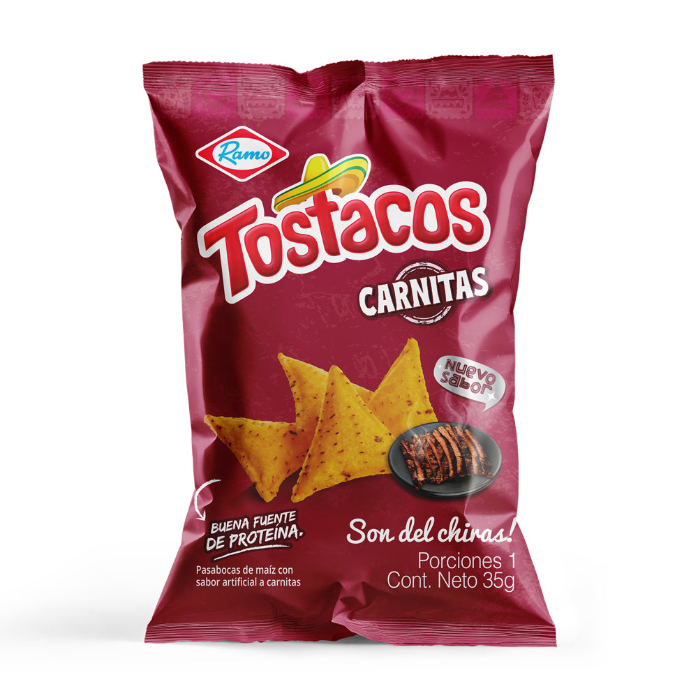 TOSTACOS CARNITAS RAMO BOLSA 35 G