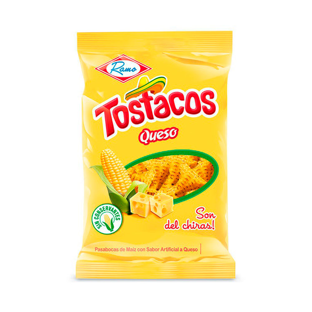 TOSTACOS RAMO QUESO BOLSA 38 G