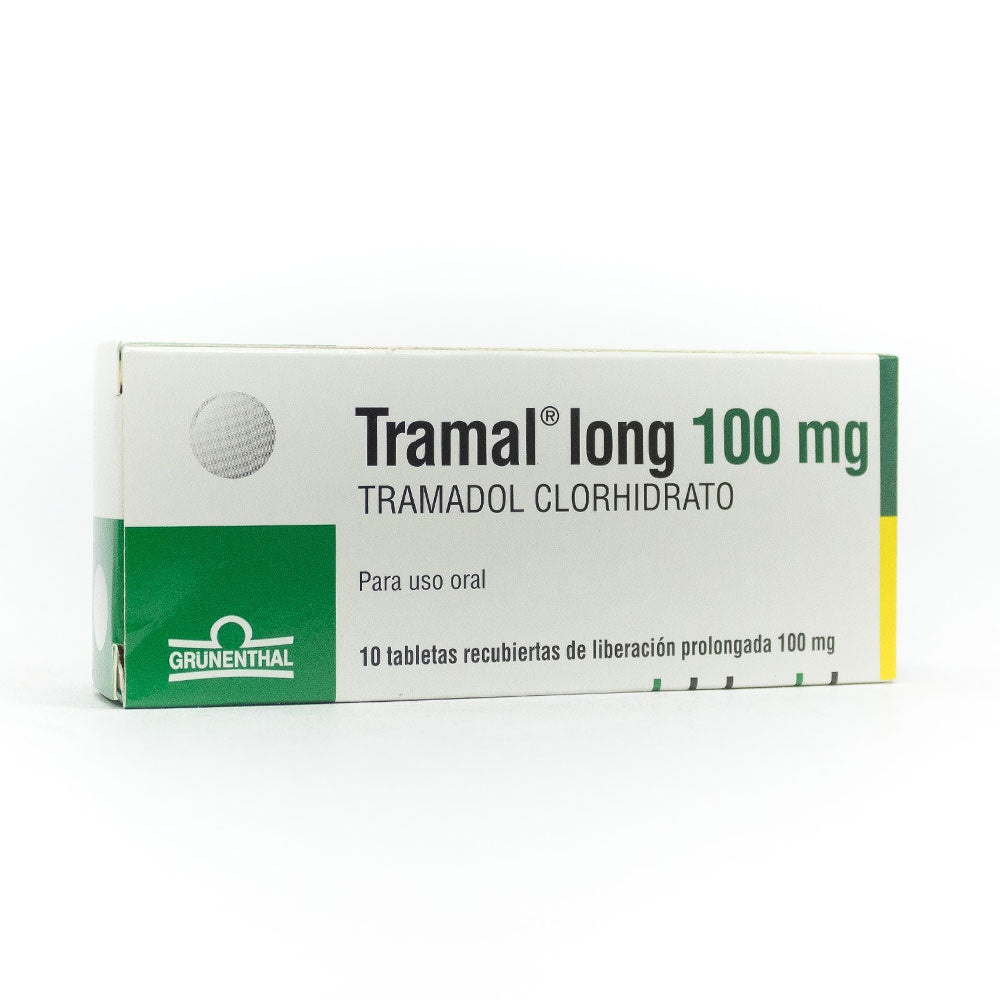 TRAMAL-LONG RETARD TABLETAS 100 MG CAJA X 10 UNDS