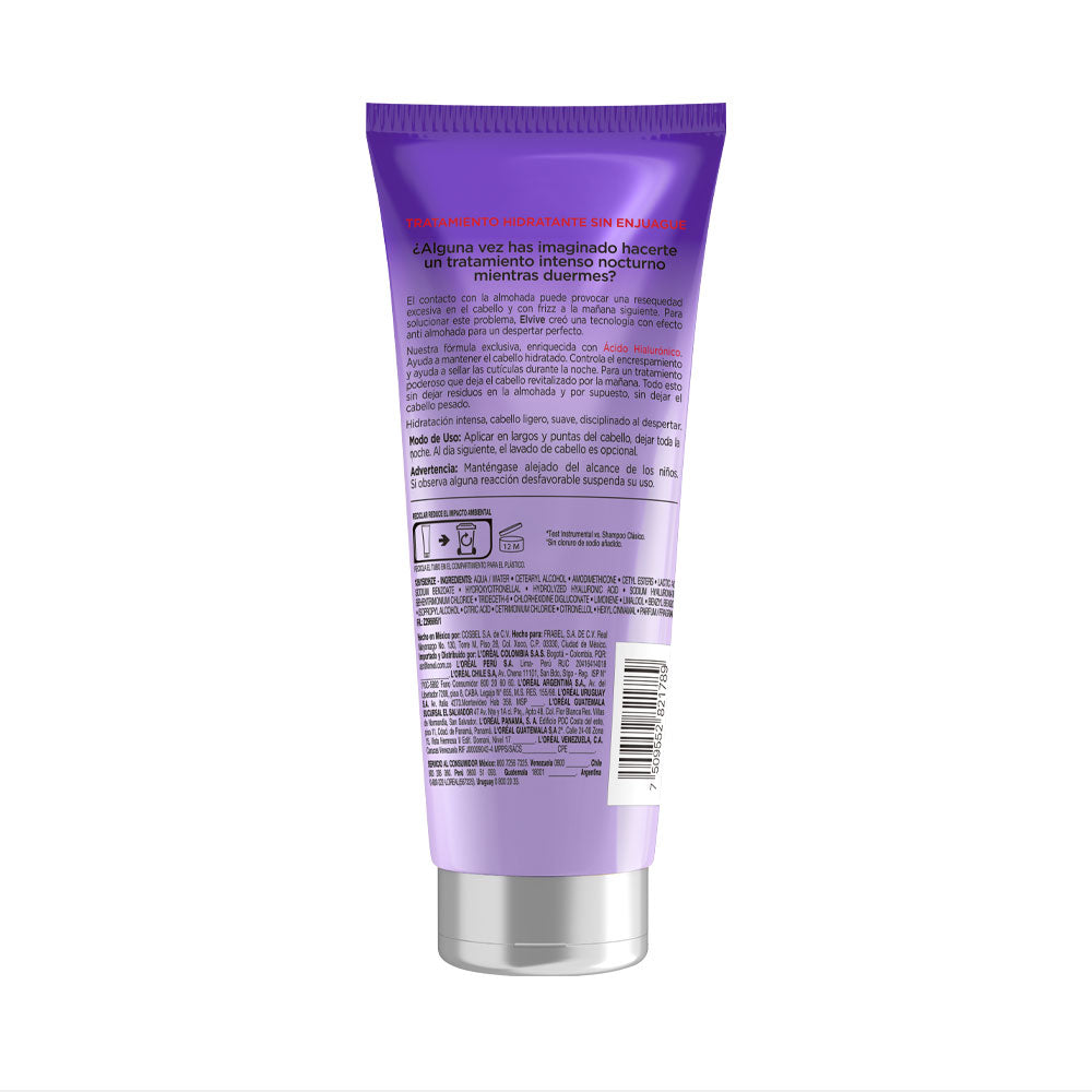 TRATAMIENTO CAPILAR ELVIVE HIDRATACION NOCTURNA TUBO 200 ML