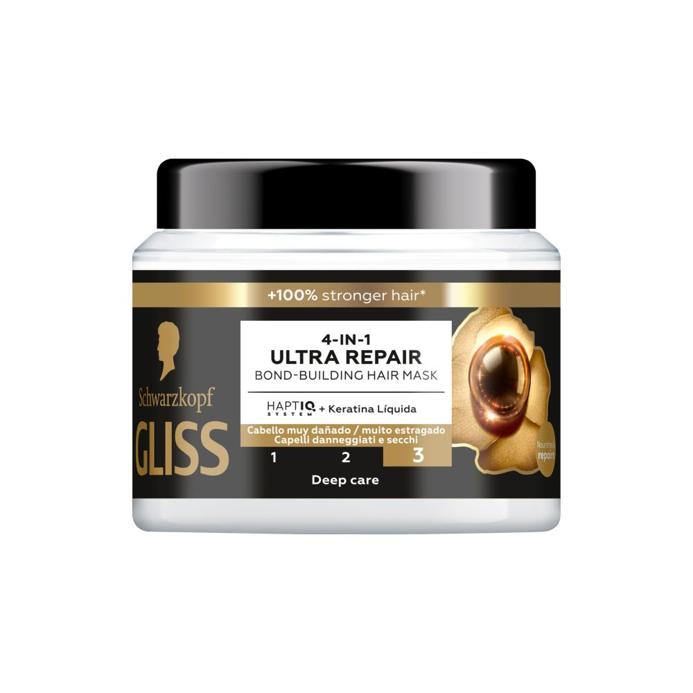 TRATAMIENTO CAPILAR GLISS 4 EN 1 ULTRA REPARACION POTE 400 ML